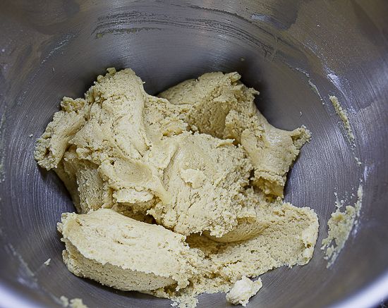 Sesame cookie dough