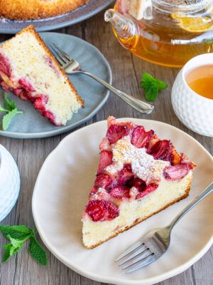 Strawberry Coffee Cake