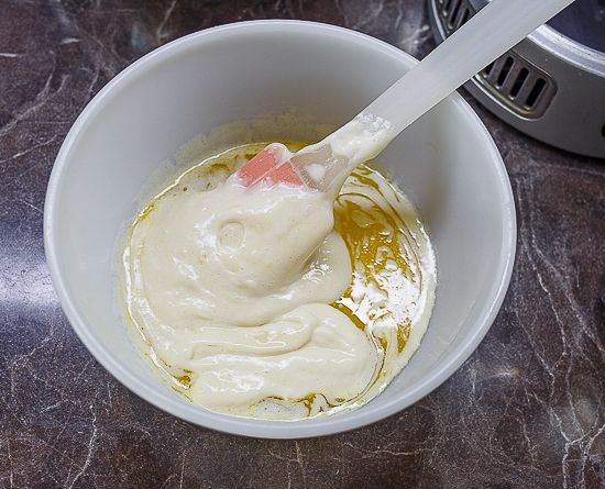 Batter with butter