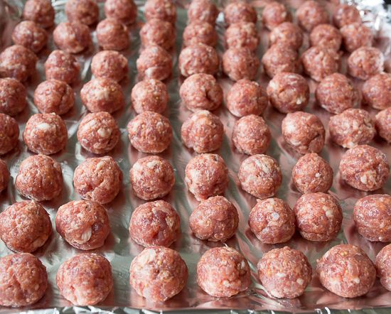 Form the meatballs