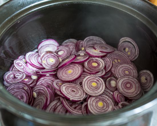 Cook the onion