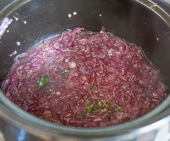 Cook the onion