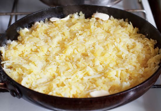 Cook the rosti