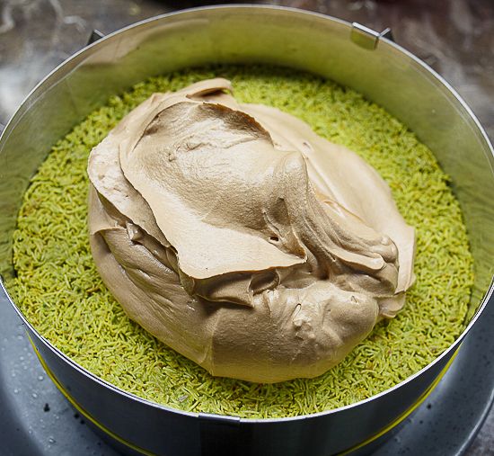 Add the mousse