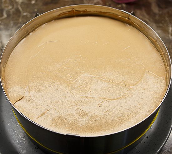 Spread the mousse