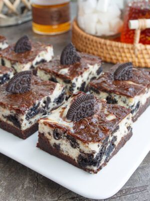 Oreo Cheesecake Brownies