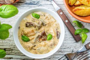 Creamy Porcini Mushroom Sauce