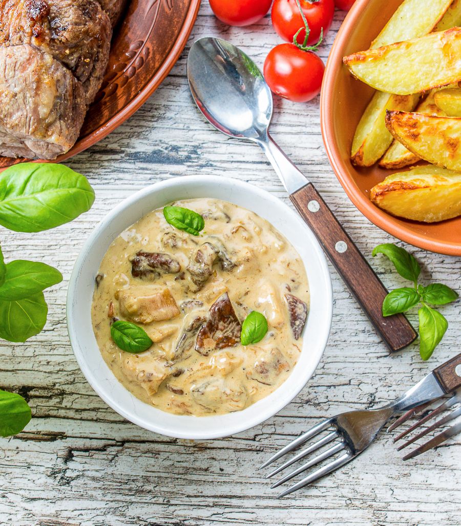 Creamy Porcini Mushroom Sauce