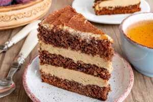 Mocha Chocolate Cake with Coffee Frosting