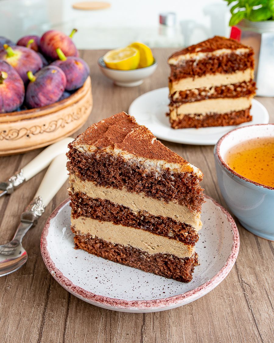 Mocha Chocolate Cake with Coffee Frosting