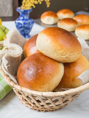 Soft and Fluffy Potato Rolls