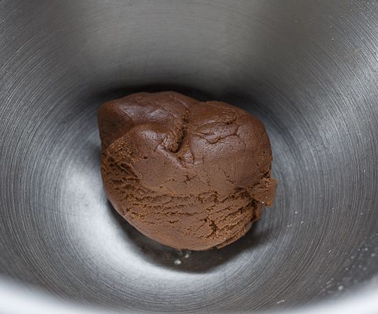 Chocolate dough