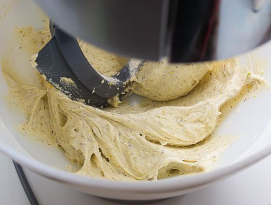 Pistachio batter