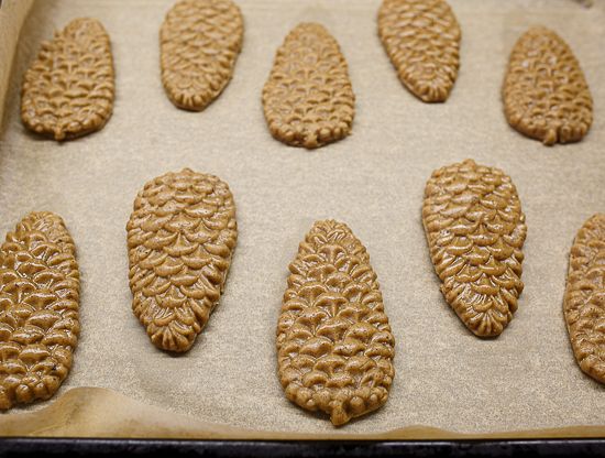 Place on the baking sheet