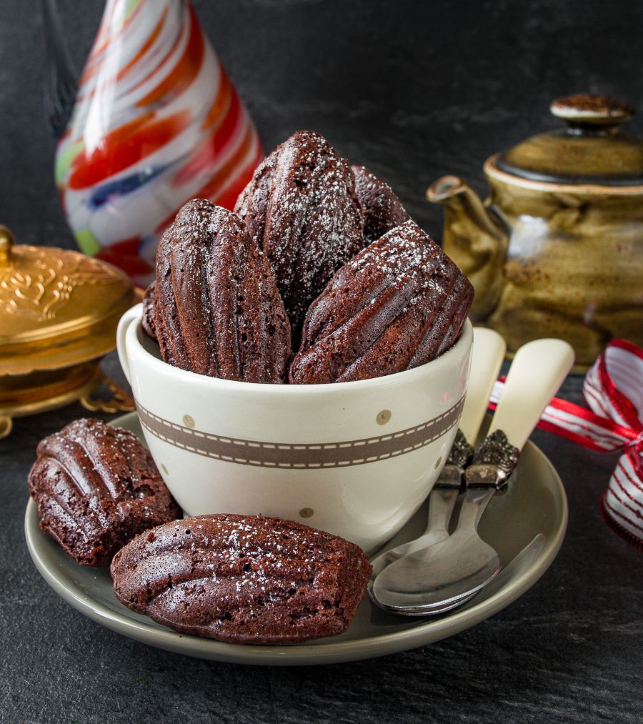 Double Chocolate Madeleines