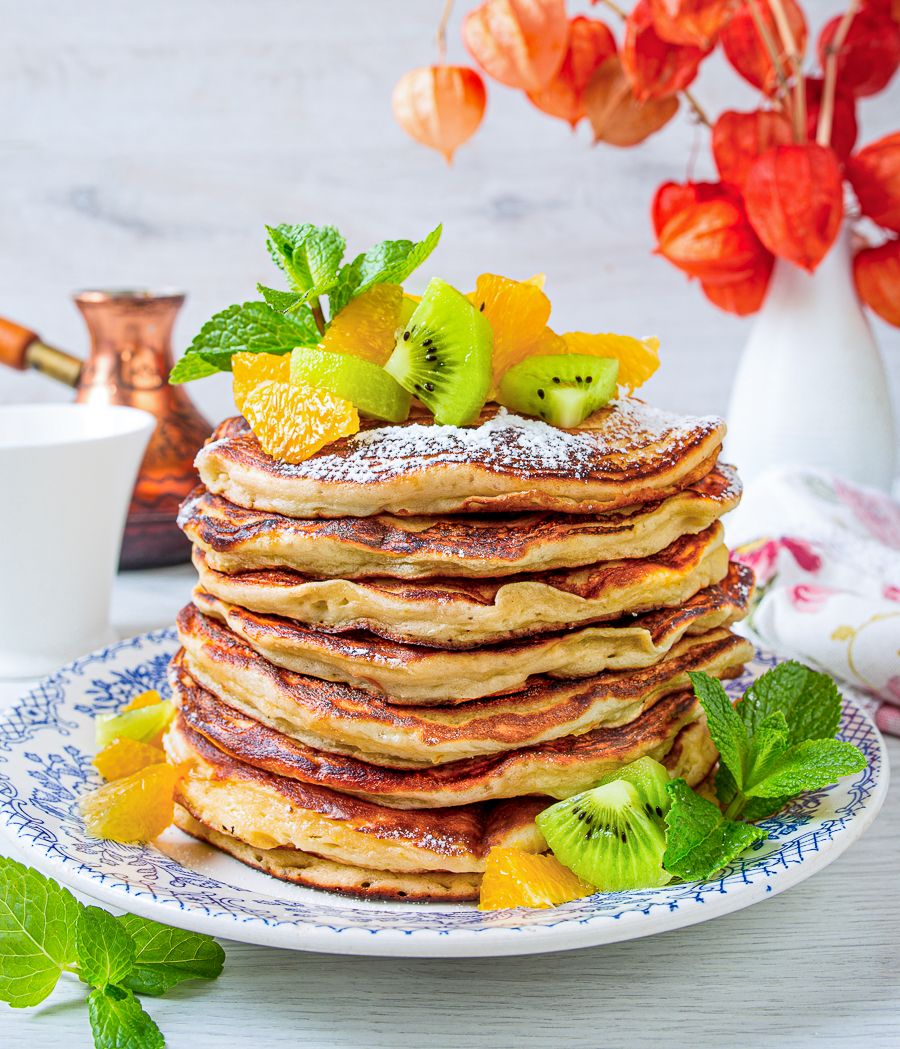 Easy Yogurt Pancakes