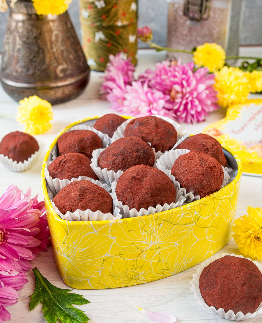Passion Fruit Chocolate Truffles