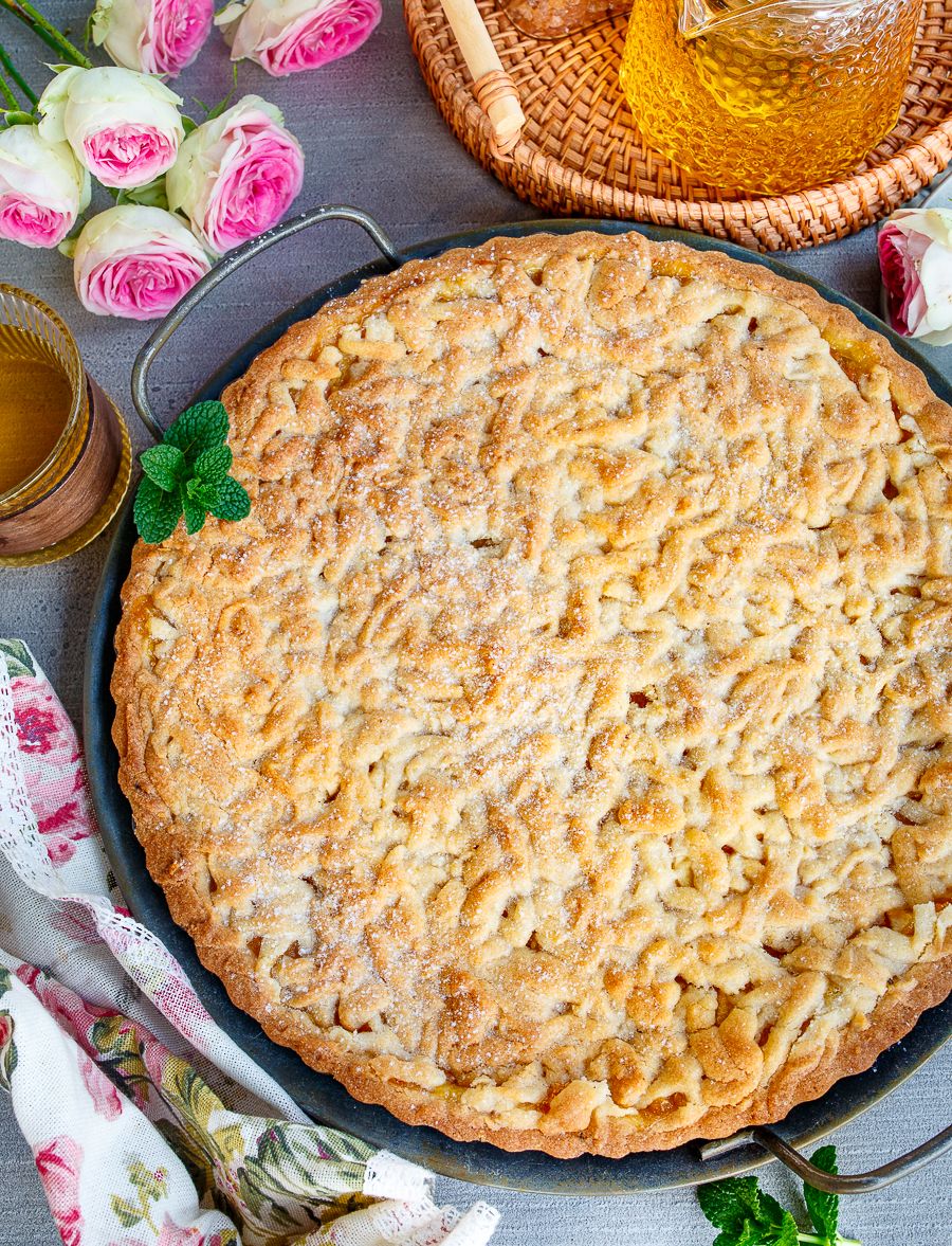 Zesty Orange & Apple Tart