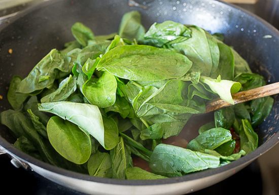 Add spinach