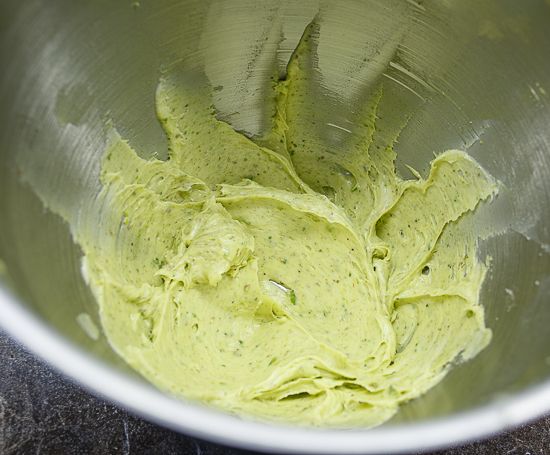 Add pistachio paste