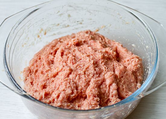 Make the meat mixture