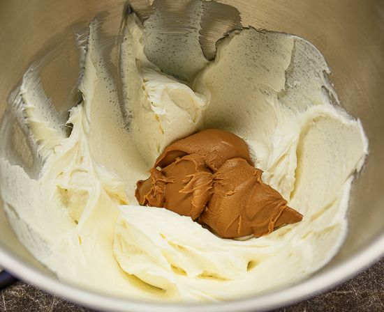 Add the Lotus Biscoff spread