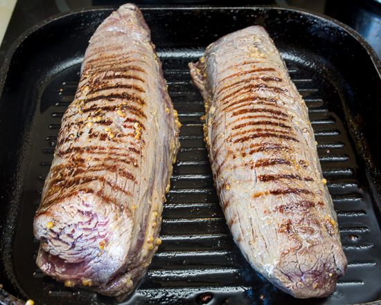 Sear the tenderloin
