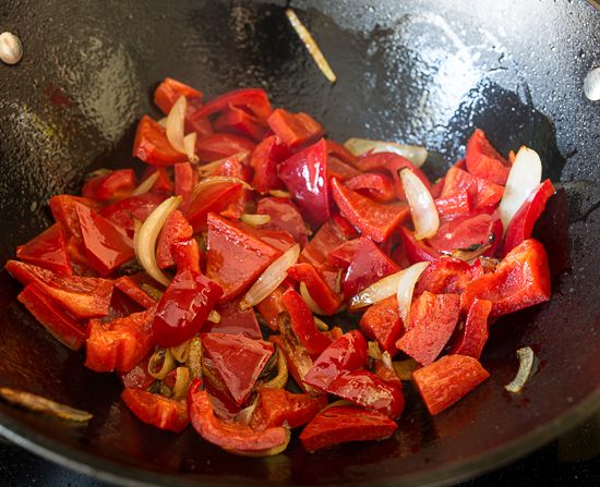 Add bell pepper