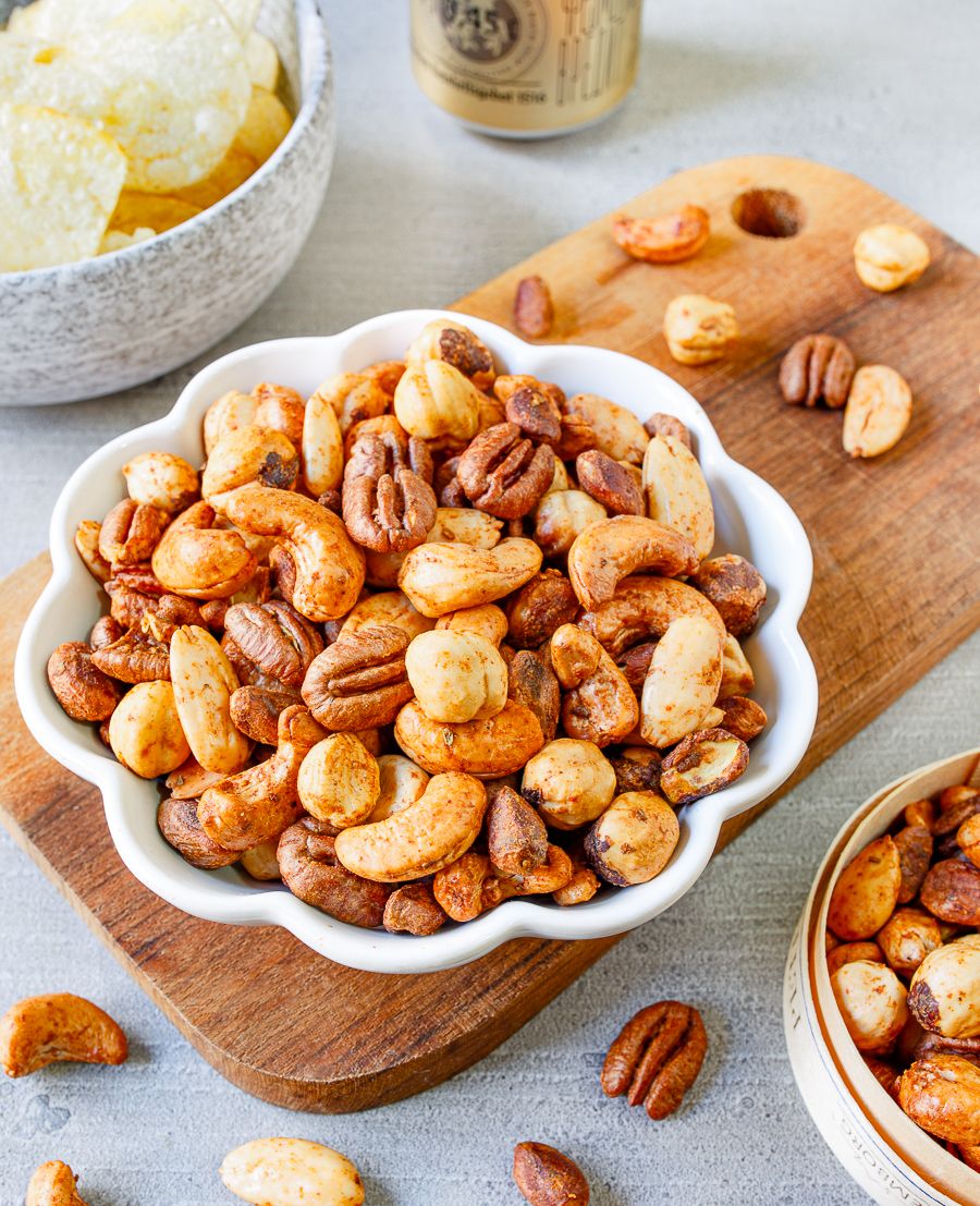 Crunchy Herb & Spice Nuts