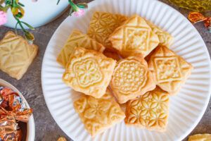 Embossed Vanilla Cookies