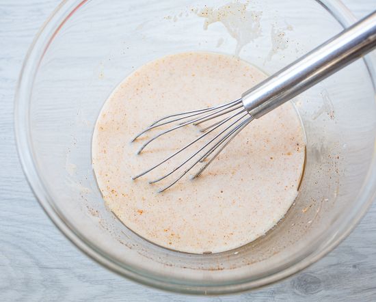 Mix the batter