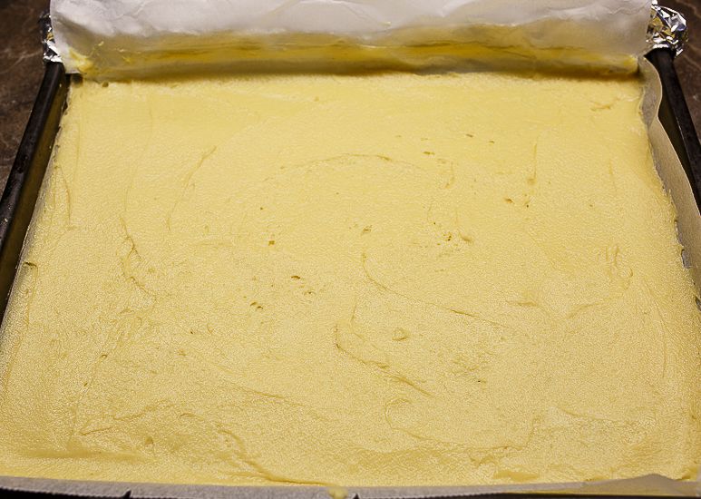 Spread the batter