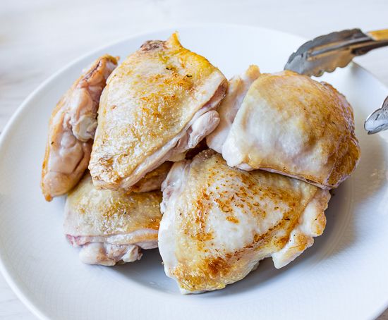 Brown the chicken