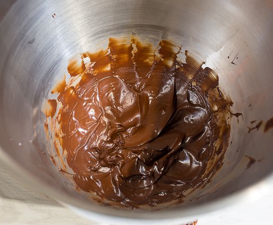 Melt the chocolate