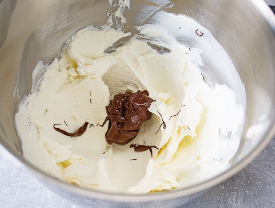 Add the chocolate