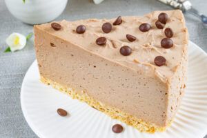 No-Bake Mocha Cheesecake
