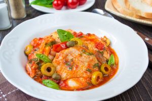 Chicken alla Puttanesca