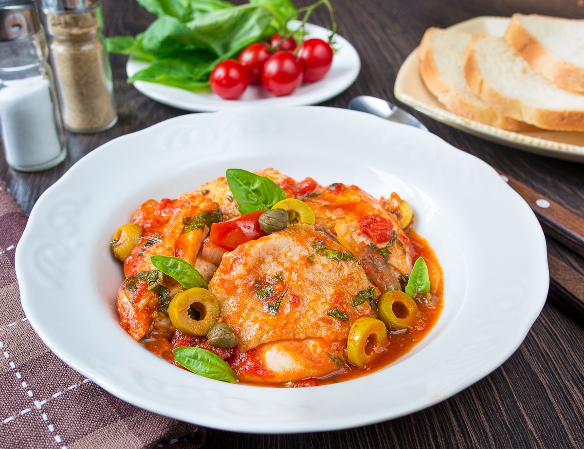 Chicken alla Puttanesca