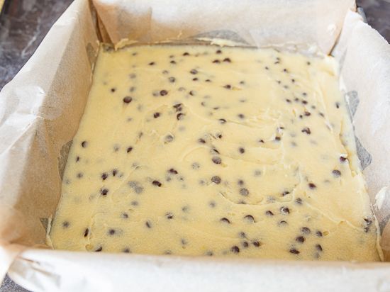 Spread the batter