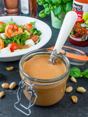 Peanut Soy Sauce Dressing
