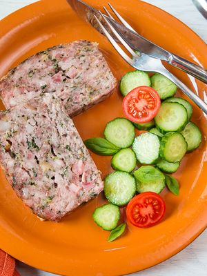 Spinach & Bacon Meatloaf
