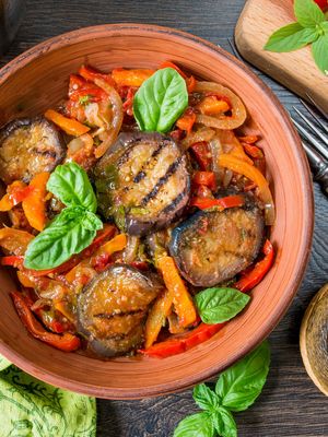 Ajapsandali – Georgian vegetable sauté