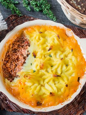 Shepherd’s Pie with Eggplant