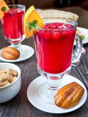 Cranberry Hot Tea