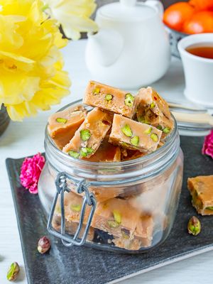 Pistachio and Sea Salt Fudge