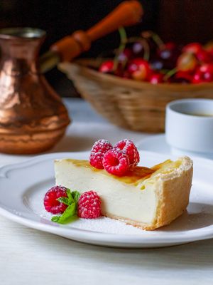 Flan Pâtissier (French Custard Tart)