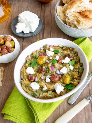 Melidzanosalata (Greek Eggplant Dip)